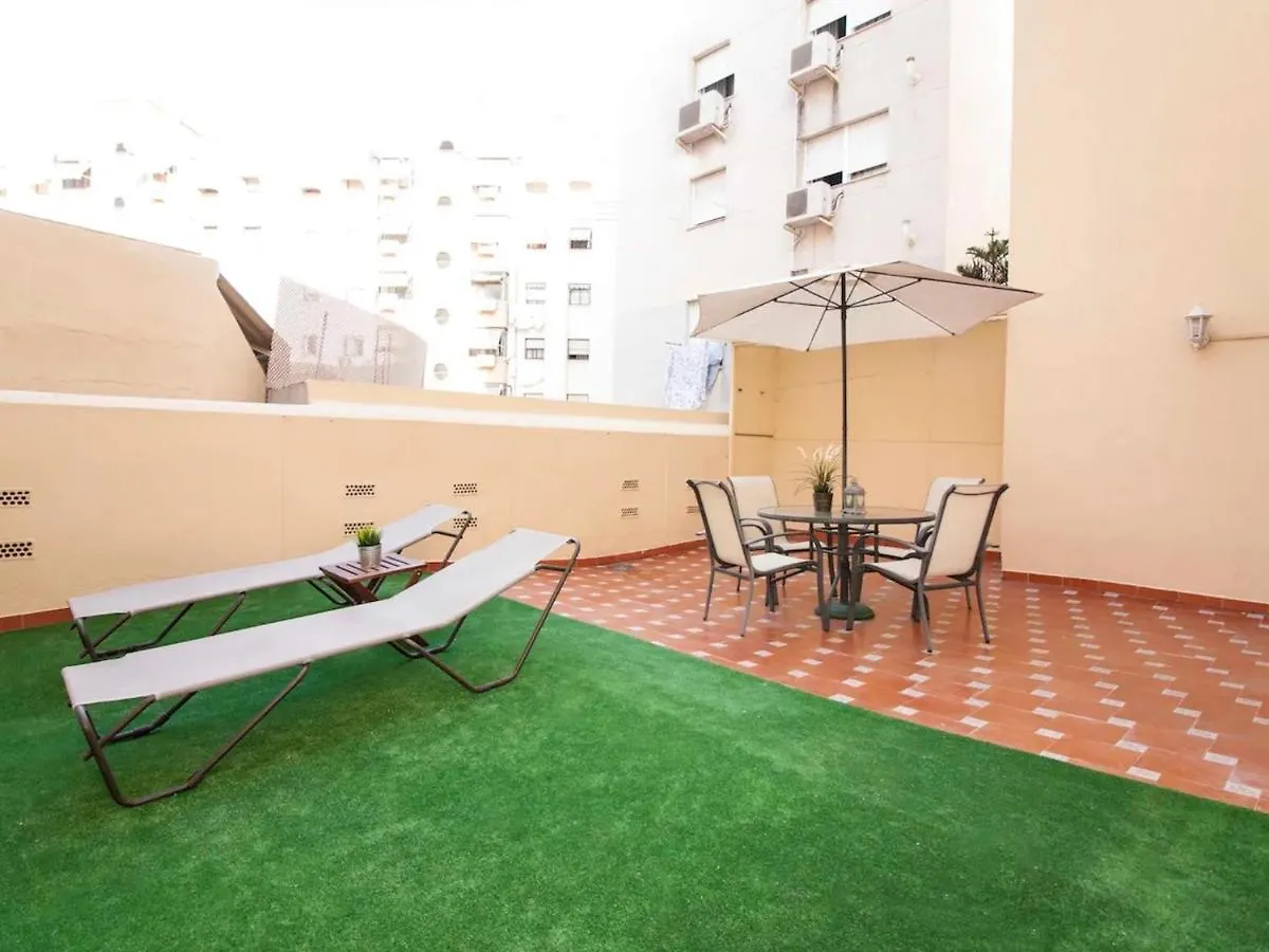 Apartamento Holidays2Malaga Plaza de Toros Vieja&terrace